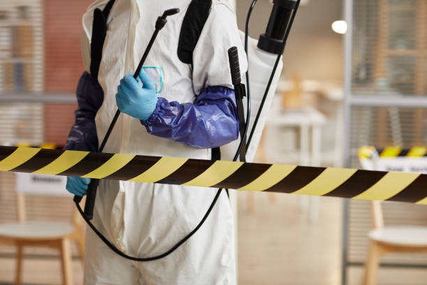Professional Biohazard Cleanup technician working in Lyons, NE